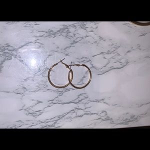 Skinny Gold Earrings- small size